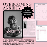 Conquer Anxiety: 85-Page Guide to Self-Discovery & Overcoming Habits | Overcoming Anxiety | Self-Help Workbook